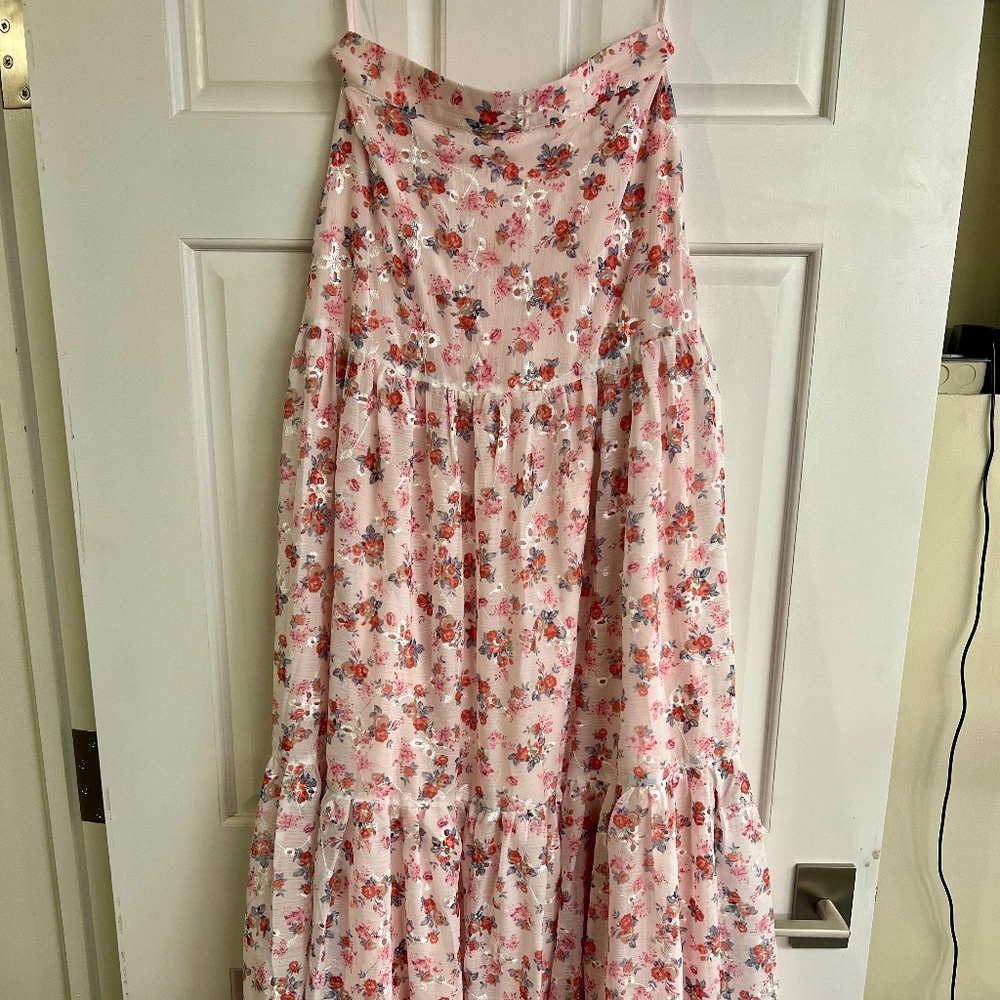 Like New Alamour The Label Floral Maxi Skirt Size M